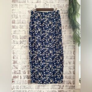 Star City Clothing Company • Floral Whimsigoth Whitchy Maxi Skirt • Vintage